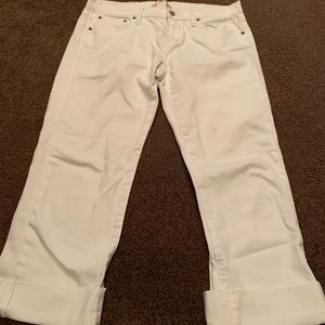 EUC Lucky Brand size 8 (29) white jeans
